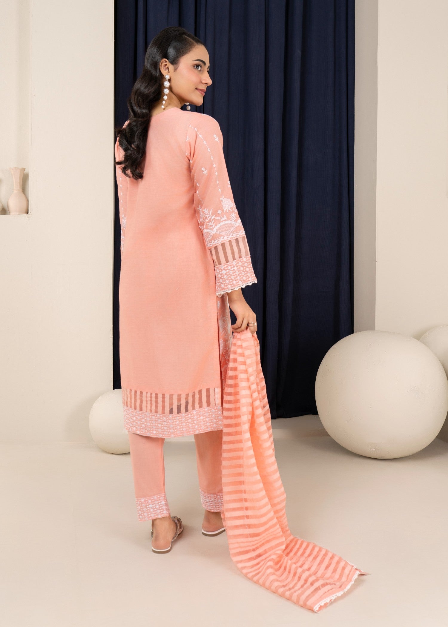 Four Season Boutique IFFI SOFT COTTON PINK Women 3pcs