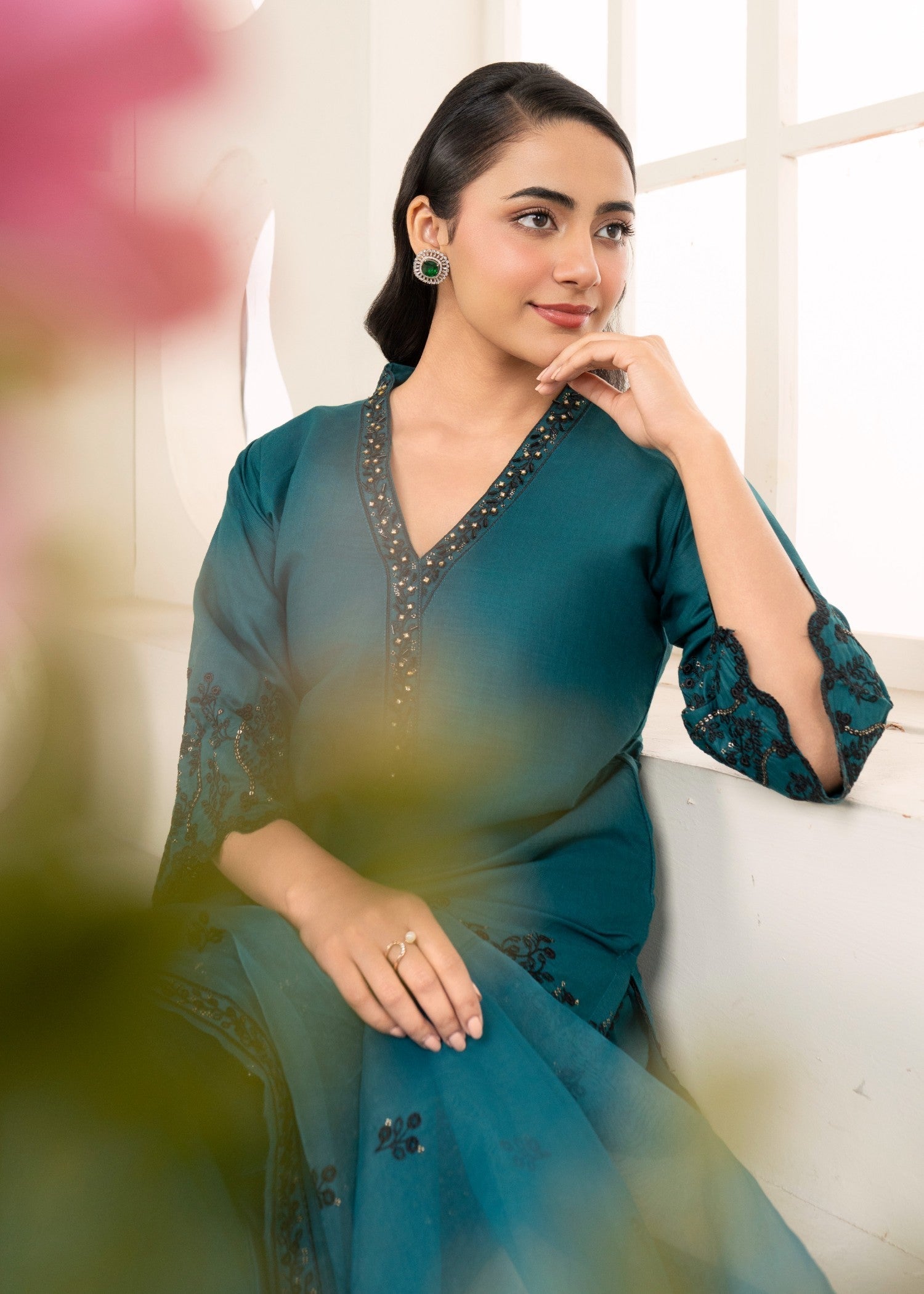 Four Season Boutique DILBAR BLUE Women 3pcs