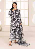 Four Season Boutique ZEBRA BLACKNWHITE Women 3pcs