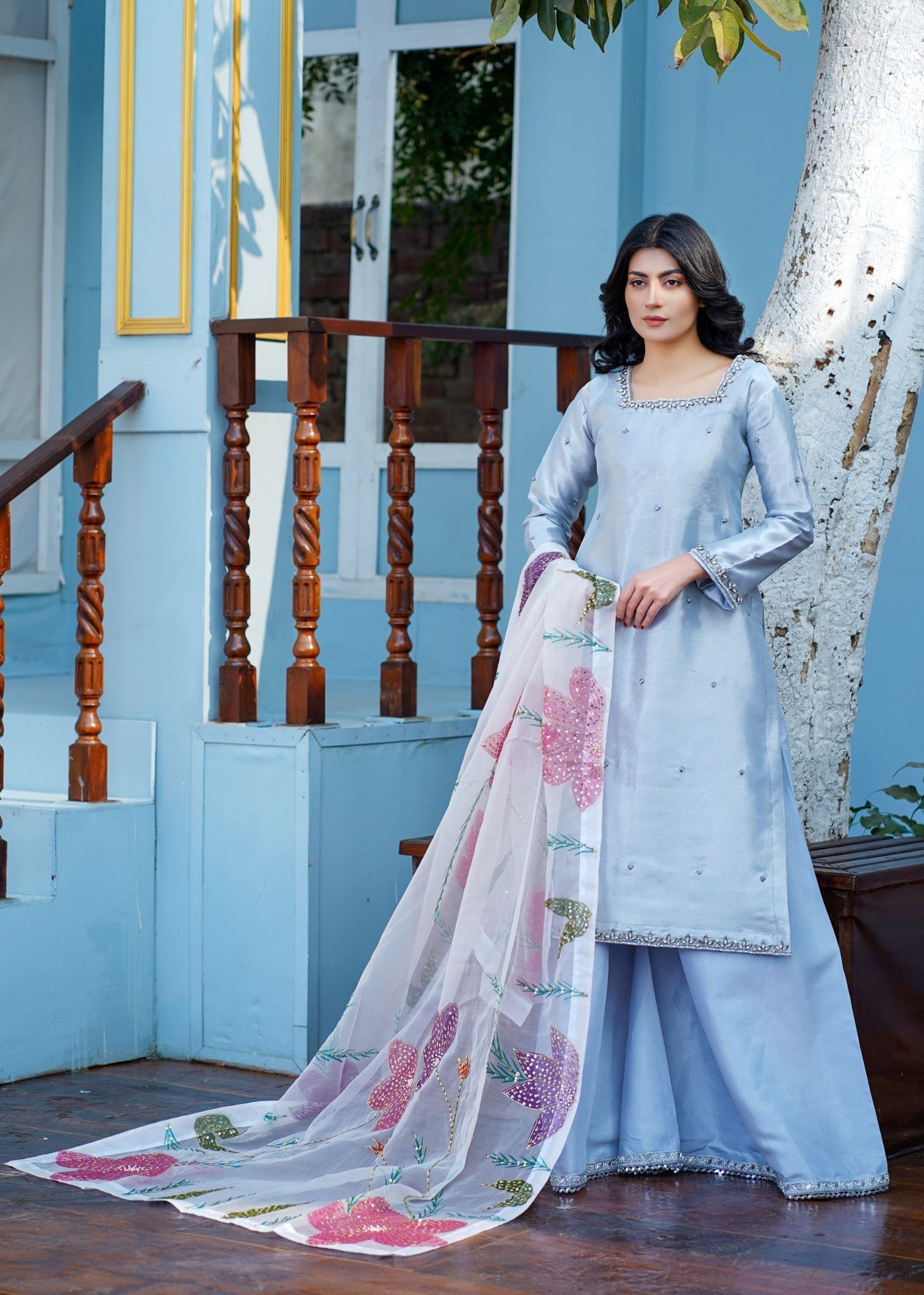 Miss & Mrs Multi hand made Dabta Women 3pcs