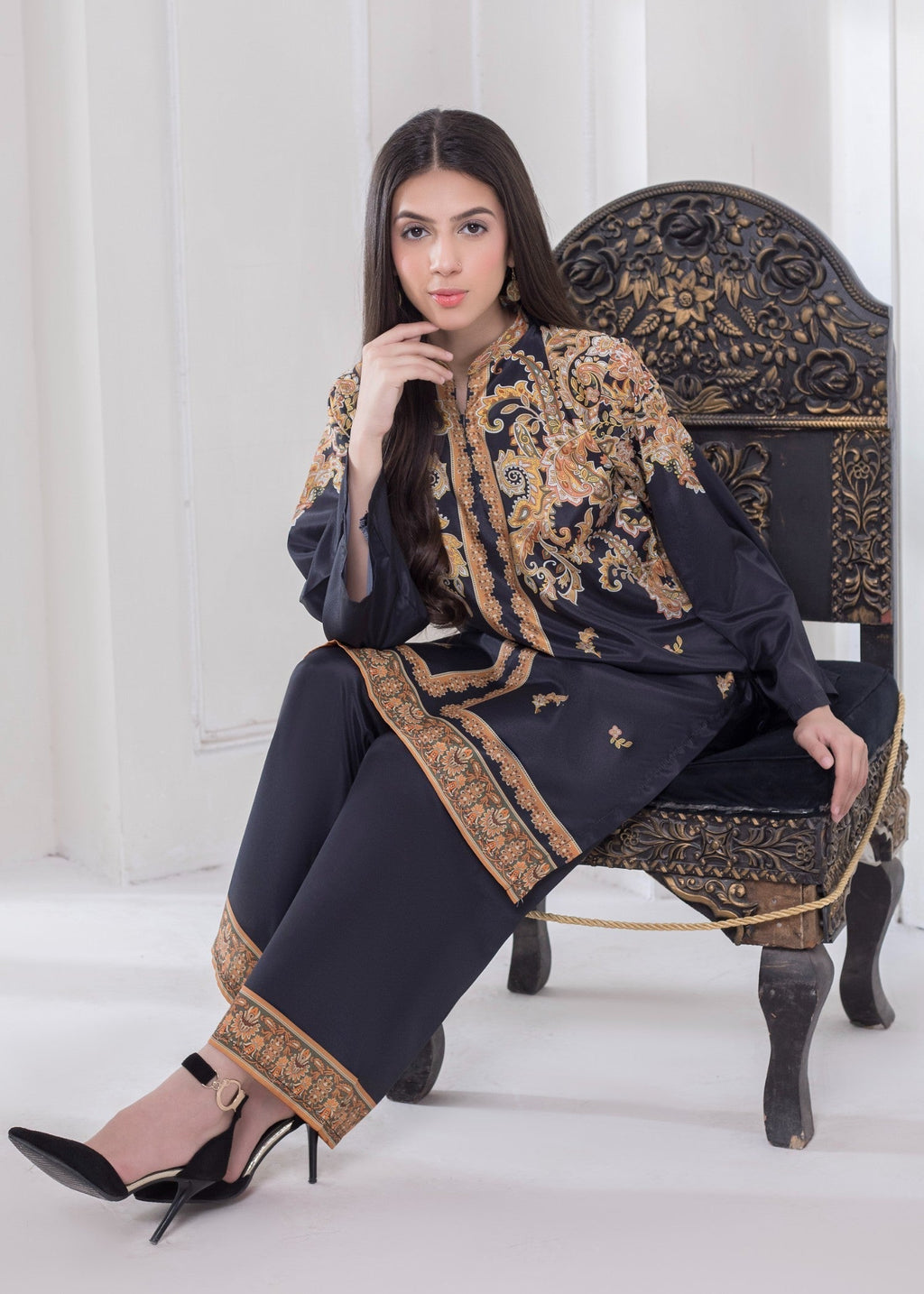 Khadija Sharif Noire Women 2pcs