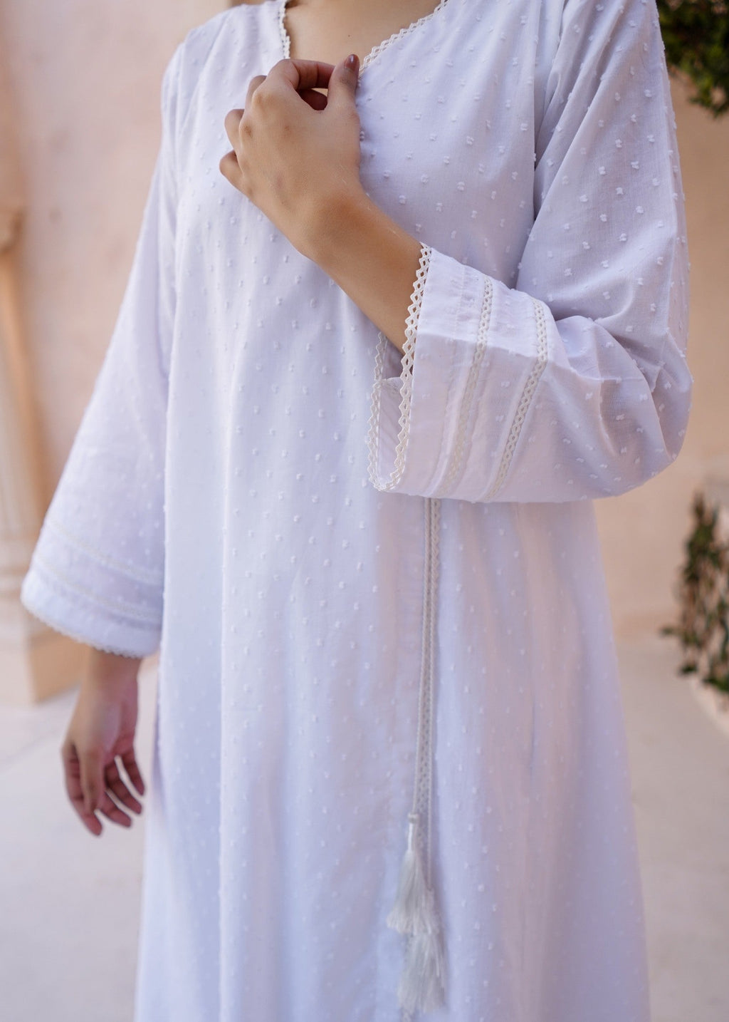 Yolo Pret Broshia Jacquard Lawn Angrakha Frock JASHAN S25 0011 Women 2pcs