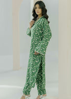 By-East Lawn Suit Printed (Green) Women 2pcs
