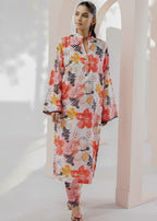 By-East Lawn Suit Printed (Multi) Women 2pcs