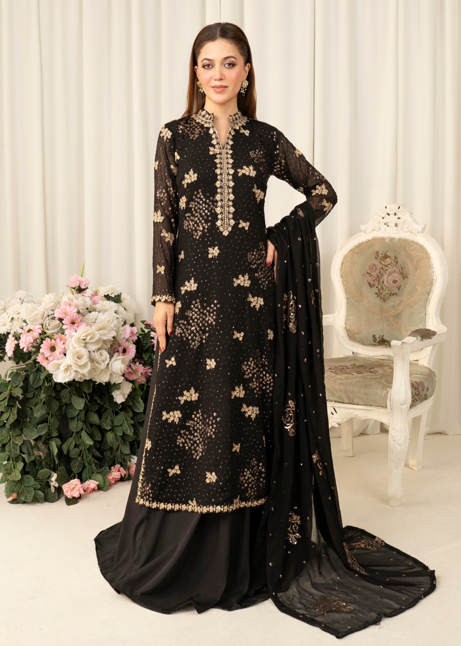 Agha Jaan Mashal Women 3pcs