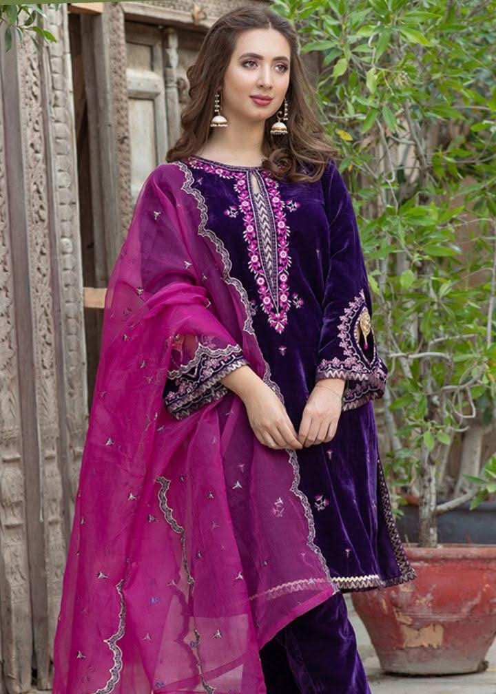 Omal By Komal Phulkari Women 3pcs