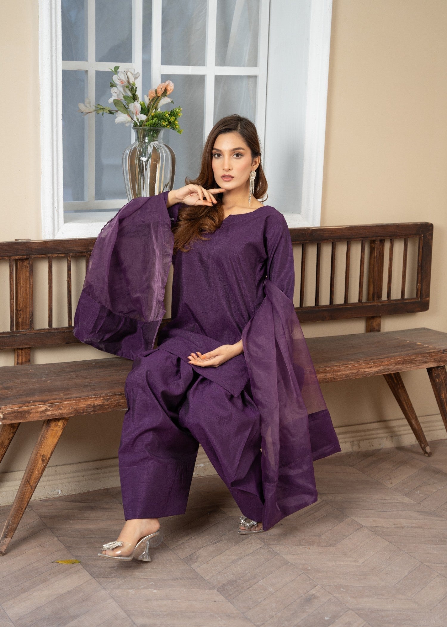 Momin Online farshi shalwar 002 Women 3pcs