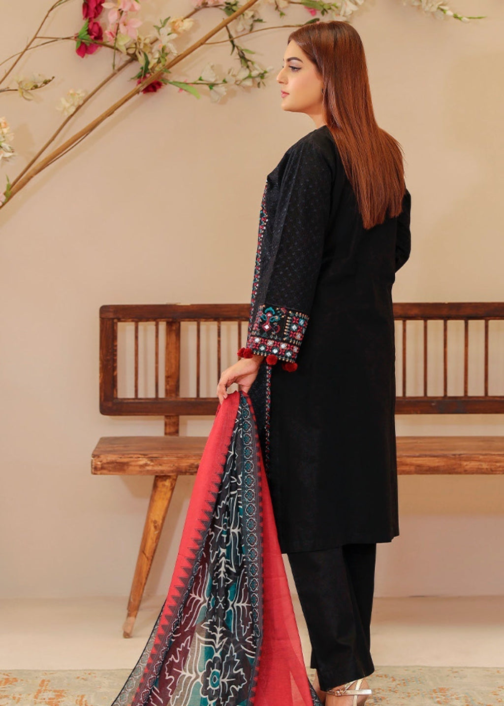 Suits By Sadia Lawn emb Women 3pcs