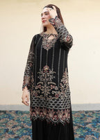 Suits By Sadia Merium black Women 3pcs