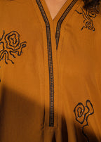 Kross Kulture Embroidered Crepe Solid Suit KE 01450 ST Women 2pcs