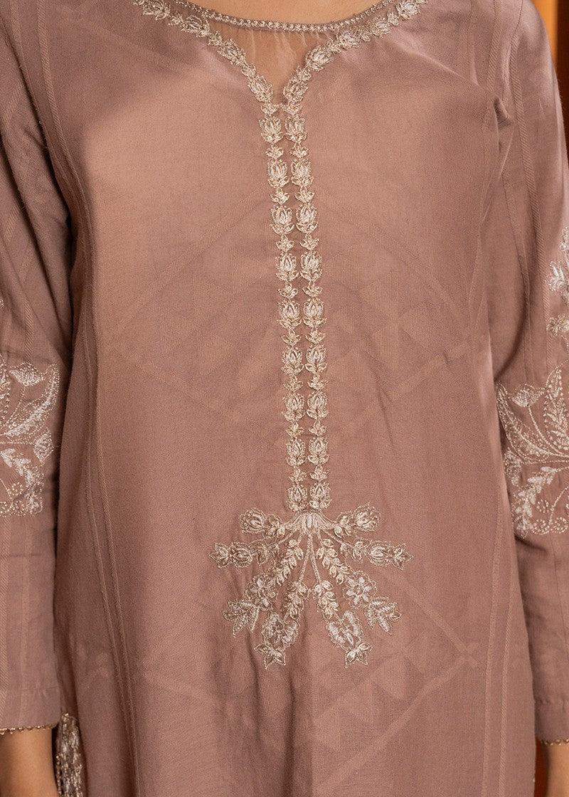 Kross Kulture Embroidered Self Textured Shirt KE 01466 S Women 1pcs