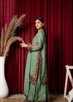 Pehnawa By Bin Akram’s MINT CHIFFON CHARM CHIFFON Women 3pcs