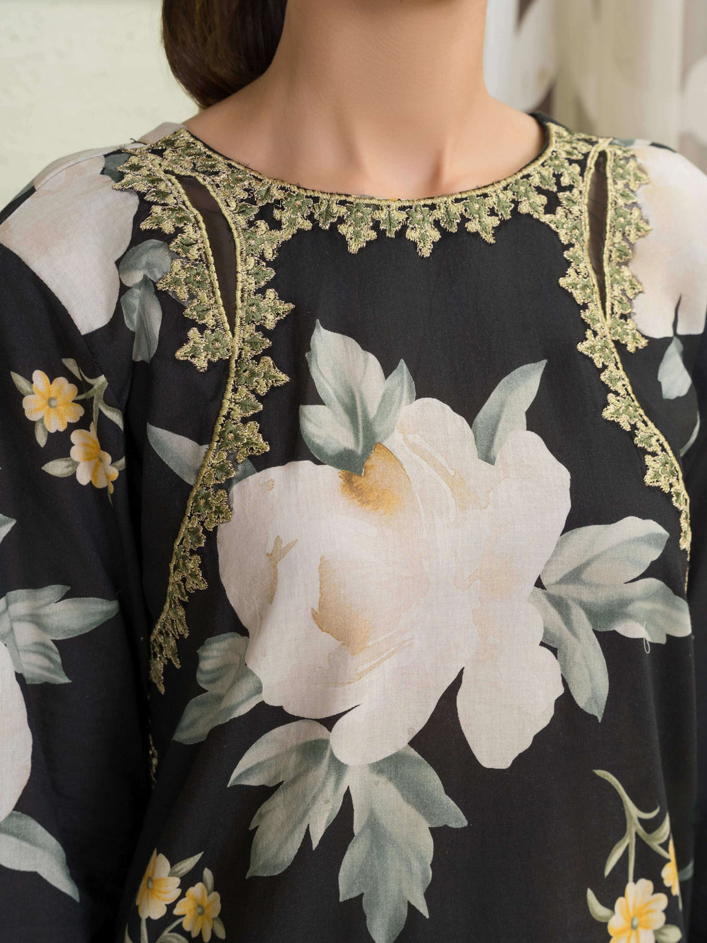 Sahibas By Mirza Serenade Black Women 3pcs