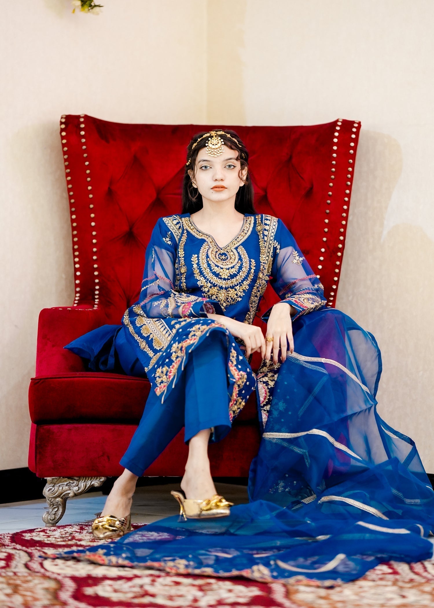 Four Season Boutique SHABNAM ZINC Women 3pcs