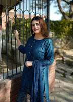 Four Season Boutique Forever Cotton Zinc Blue Women 3pcs