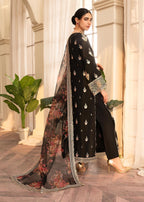 Rang-e-Haya Ayeza (black) Women 3pcs