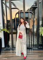 Rangoon Clothing Gulerana White Women 3pcs