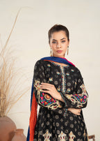 Sahibas By Mirza Rangoli Black Women 3pcs