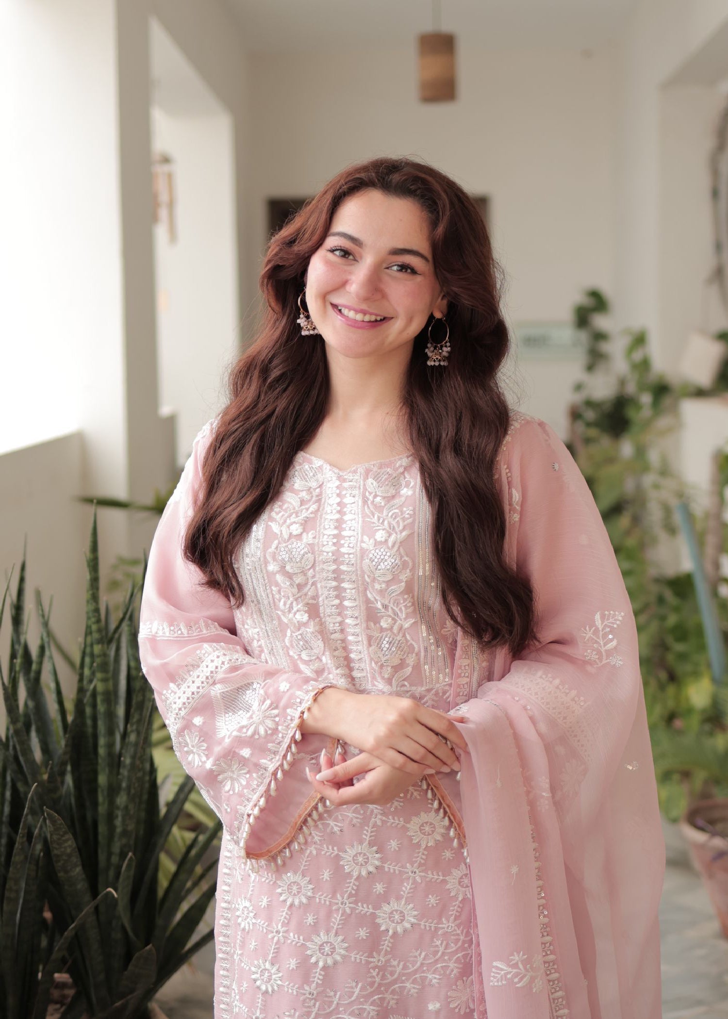 Haseens Official Badal Pink Women 3pcs