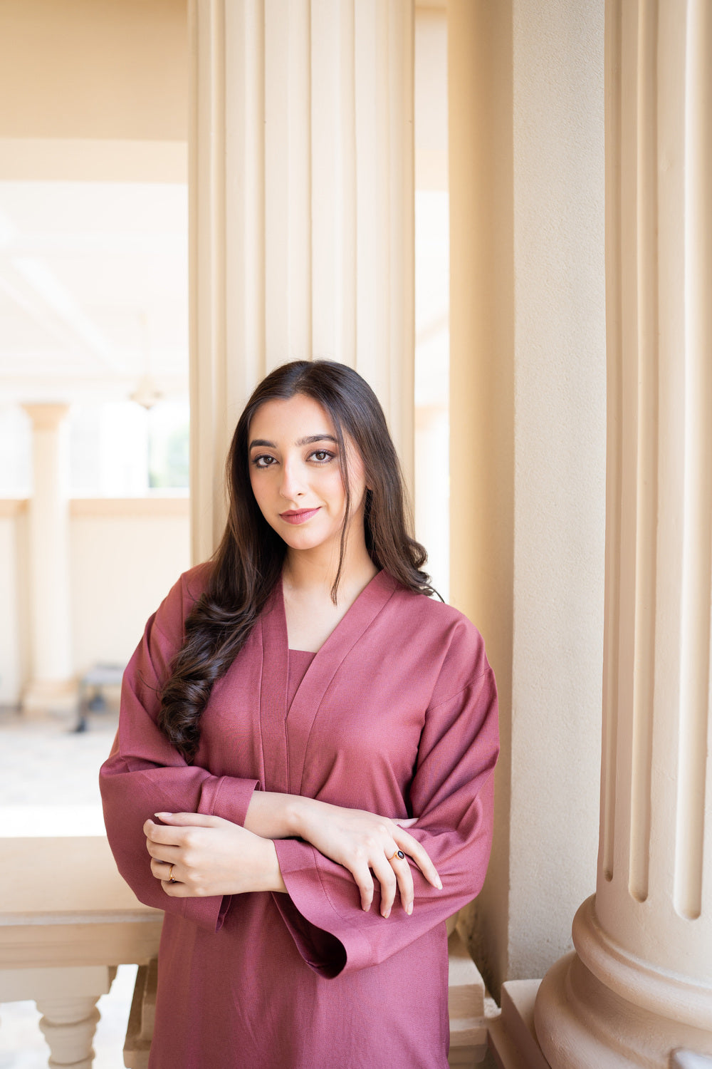 Aisling By Nirmal Rose Pink Women 2pcs