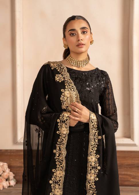 Agha Jaan Sajal Women 3pcs