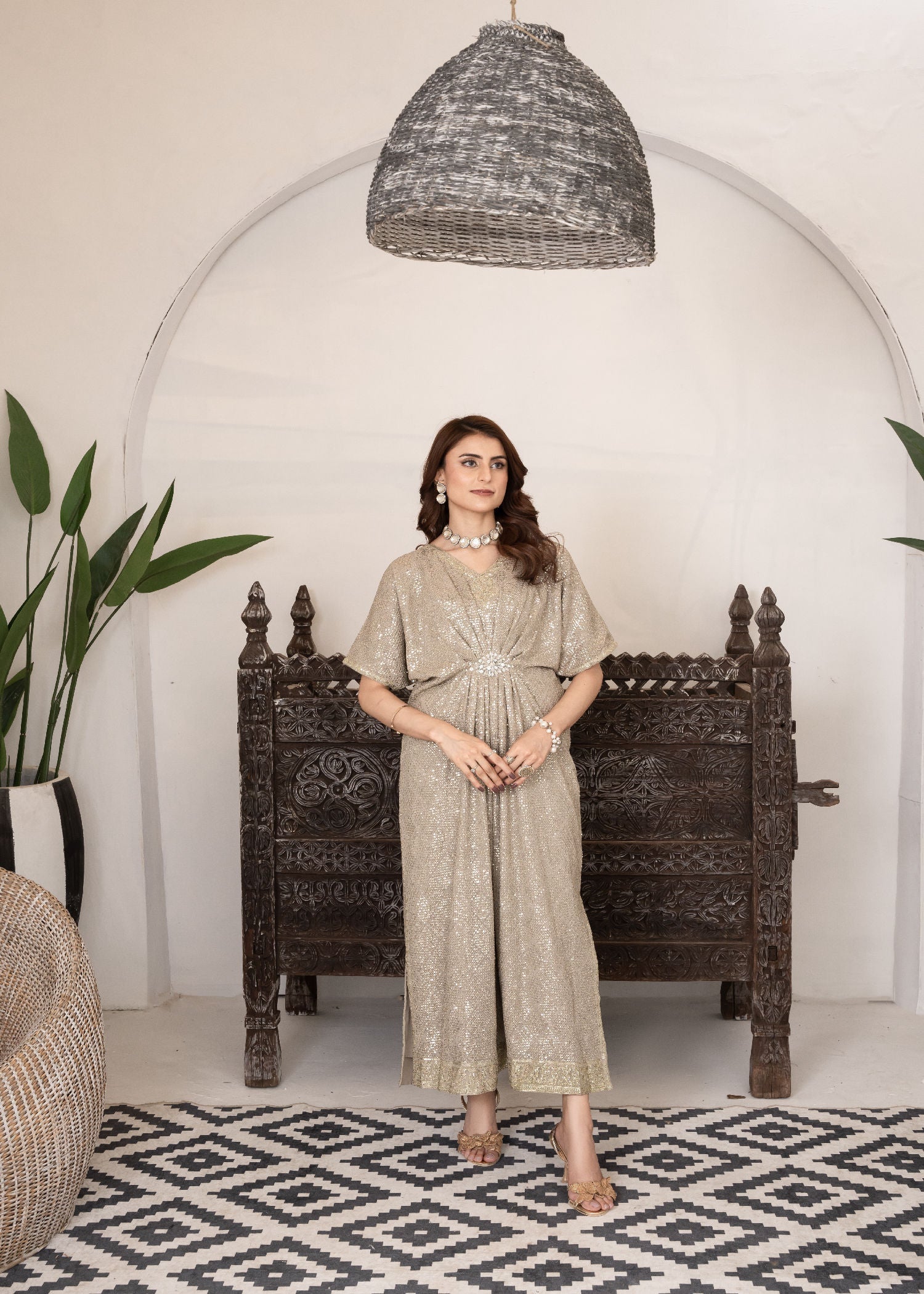Manahils WA 03 BEIGE Women 2pcs