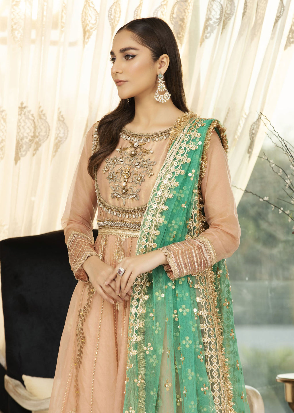Khuda Baksh Creations Z 294 Pink Women 3pcs