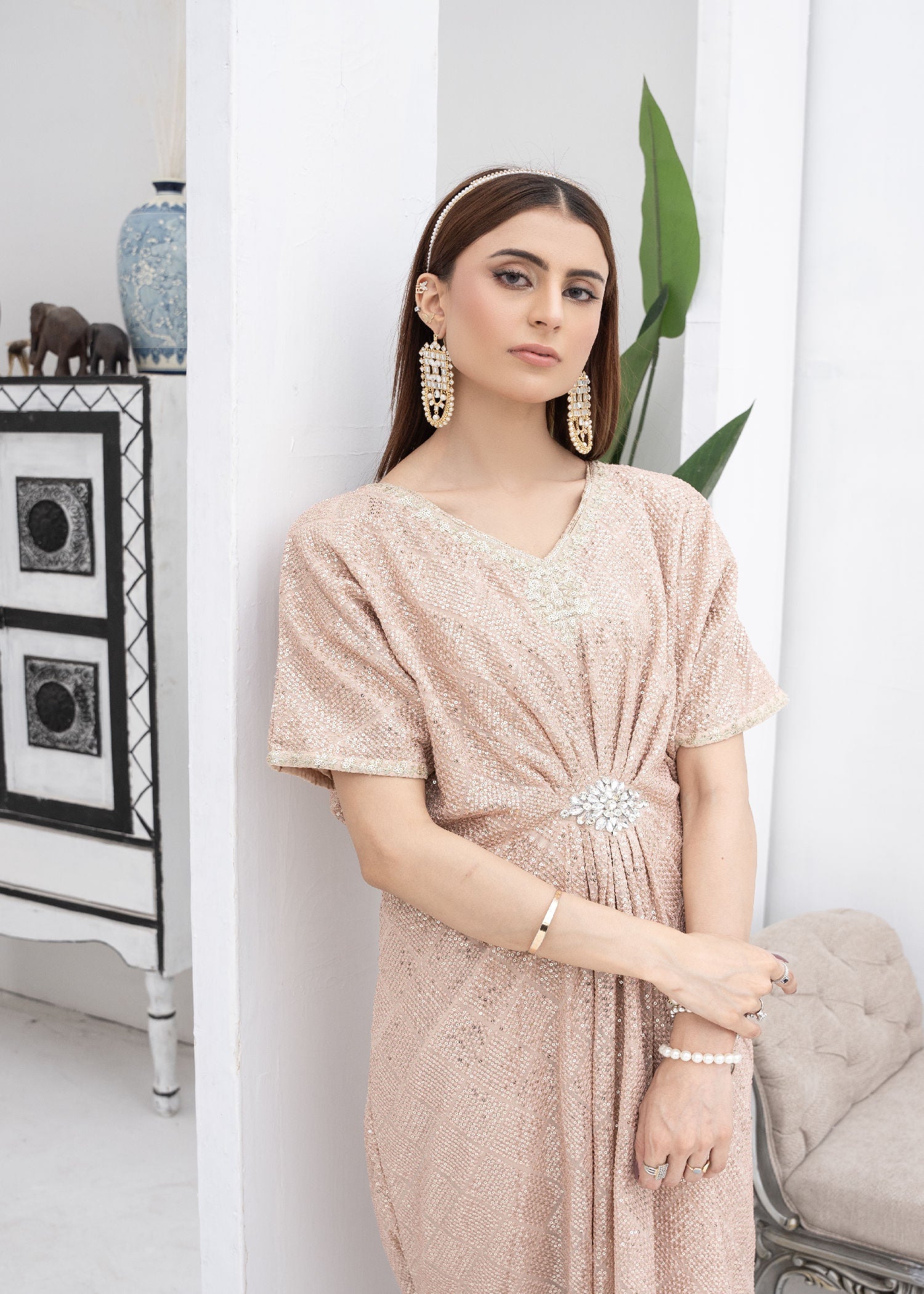 Manahils WA 03 PEACH Women 2pcs