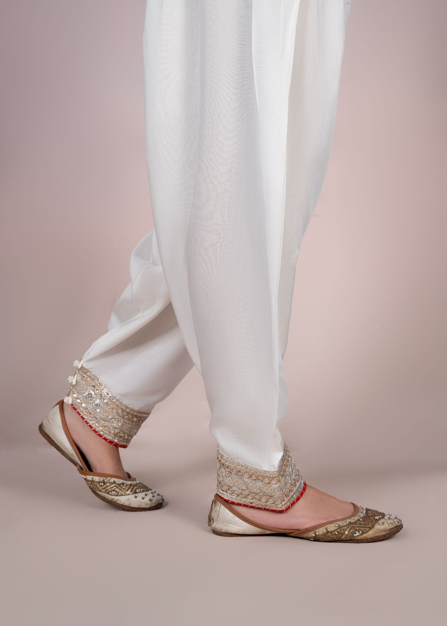 Rang-e-Meeras Gotta shalwar Women 1pcs