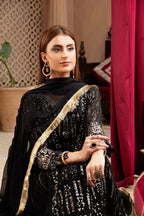 Manahils B 005 BLACK Women 4pcs