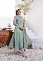 Ayesha Closet Shama Sky Blue Women 3pcs