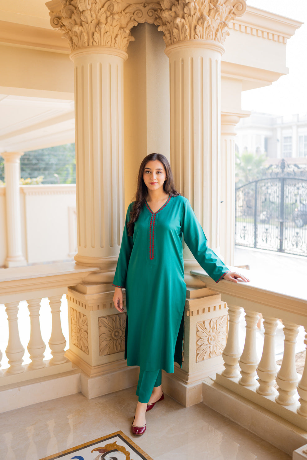 Aisling By Nirmal Dark Teal Women 2pcs