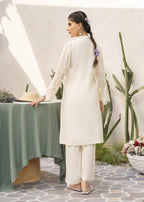 Sahibas By Mirza Midnight (Cream) Women 2pcs