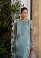 Hem Lotus Outfit Ice blue Women 4pcs
