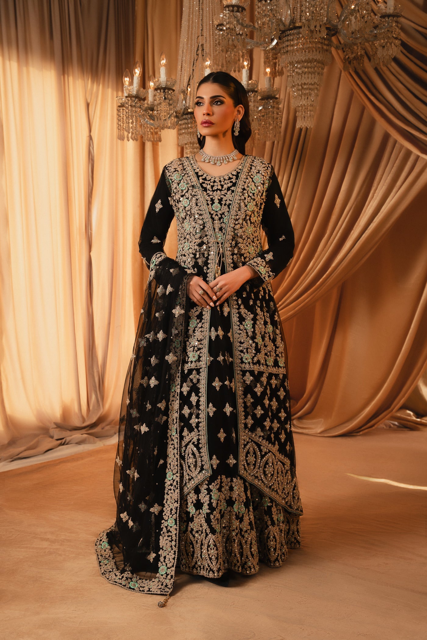 Haseens Official rimsha Women 4pcs