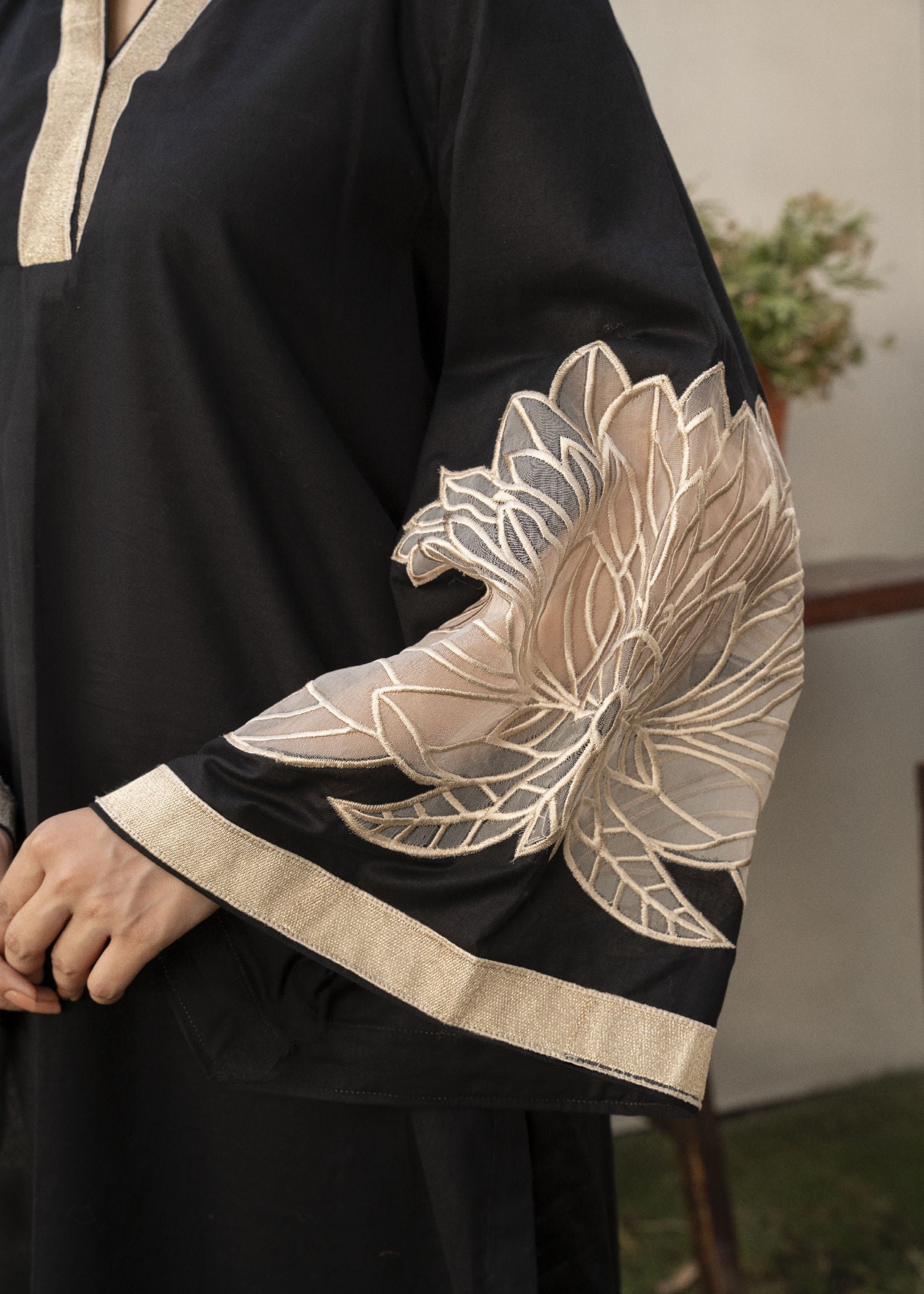 Sahibas By Mirza Denali Black Women 2pcs