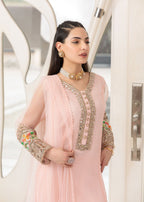 Khuda Baksh Creations M 106 Pink Women 4pcs
