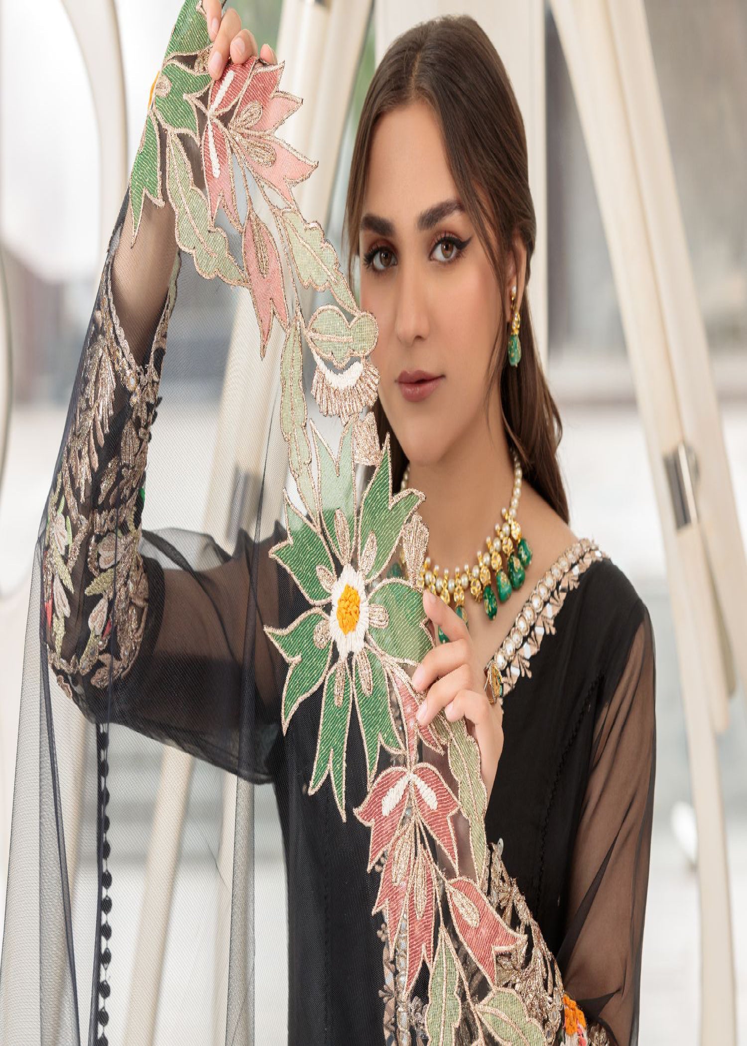 Khuda Baksh Creations M 106 Black Women 4pcs