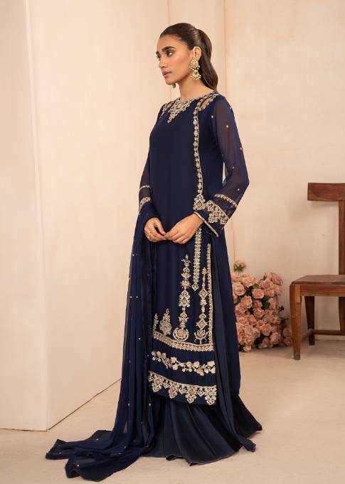 Agha Jaan Zarpash Women 3pcs