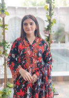 Rangoon Clothing Allysa Charcoal Citrus Women 3pcs