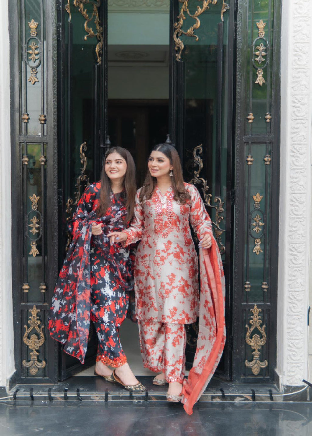 Rangoon Clothing Allysa Charcoal Citrus Women 3pcs