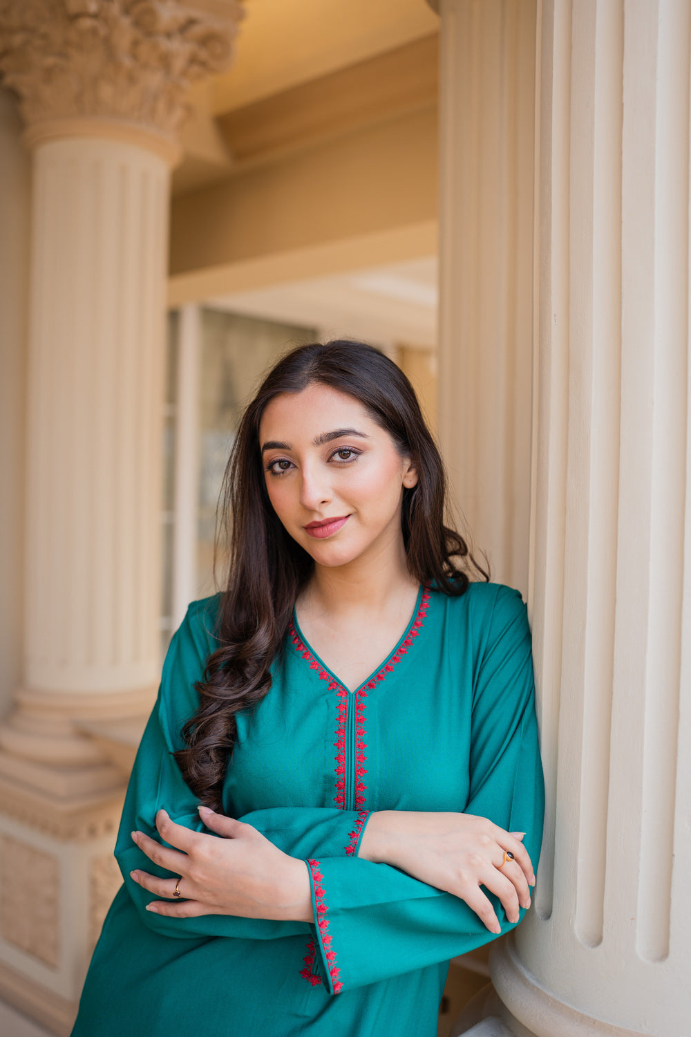 Aisling By Nirmal Dark Teal Women 2pcs