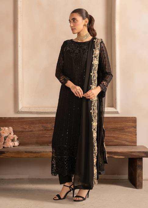 Agha Jaan Sajal Women 3pcs