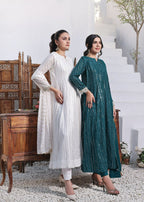 Ayesha Closet Anooshay Gul White Light Women 3pcs