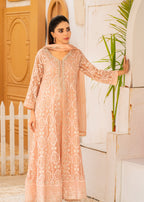 Alsiyab Mannat Peach Women 3pcs