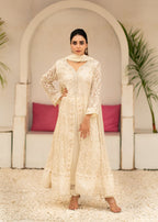 Alsiyab Mannat Off White Women 3pcs