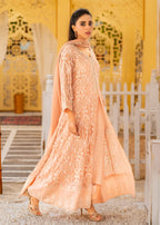 Alsiyab Mannat Peach Women 3pcs