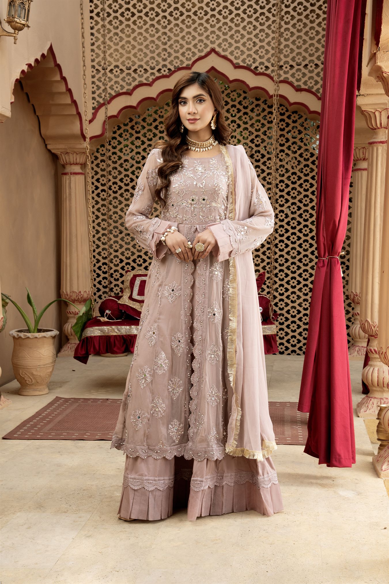 Manahils B 006 LILAC Women 4pcs
