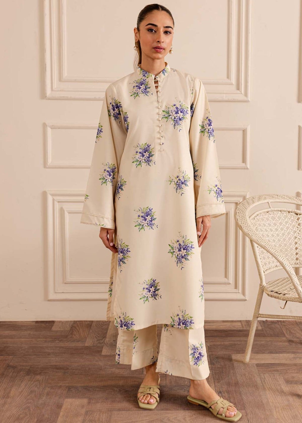 Peach Republic Printed Suit 02 Women 2pcs
