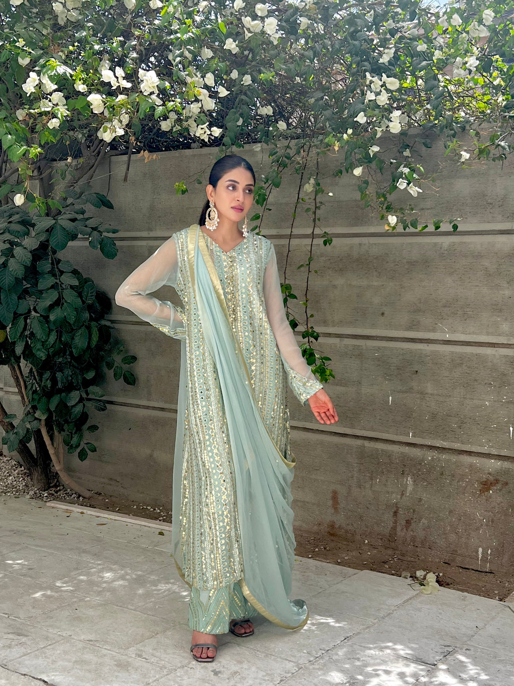 Rang-e-Haya Ufaq/Ice Blue Women 4pcs